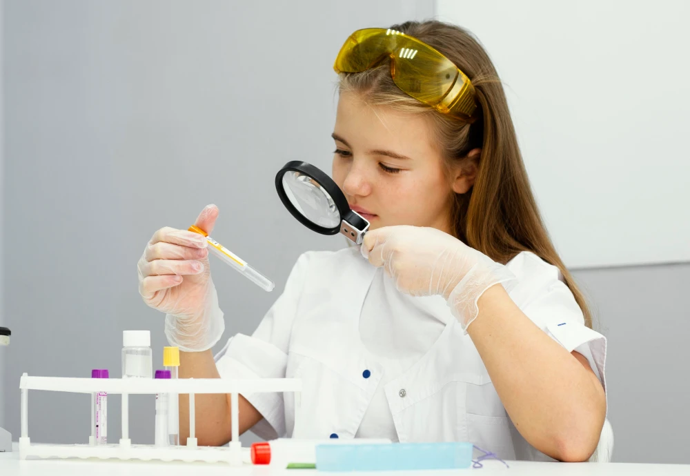 digital microscope with display